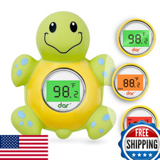 Baby Bath Thermometer Digital Water Temperature 3-Color Backlit Alert Floating T