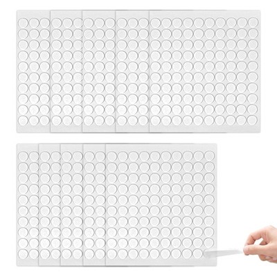 Doppelseitige Klebepunkte  Transparent 10mm 1000 Stück
