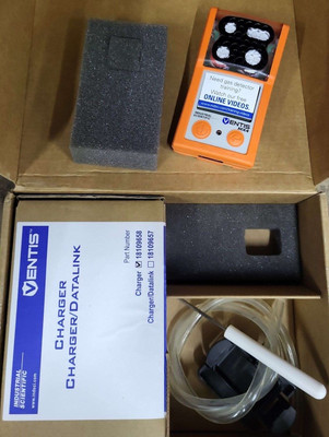 Industrial Scientific Ventis MX4 Multi-Gas Detector, Orange-NEW