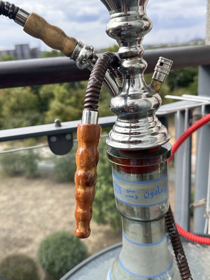 Khalil Mamoon Genuine Apple Shisha Hookah Glass Base. - Image 2 of 4