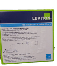 Leviton Adjustable Slim Downlight(s) 4 in. Ro...