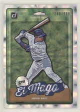 2019 Panini Donruss Nicknames 240/999 Javier Baez #N4 0dh9