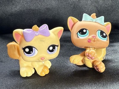 KITTEN CAT TRIPLETS #1335 & #1337 - Authentic Littlest Pet Shop