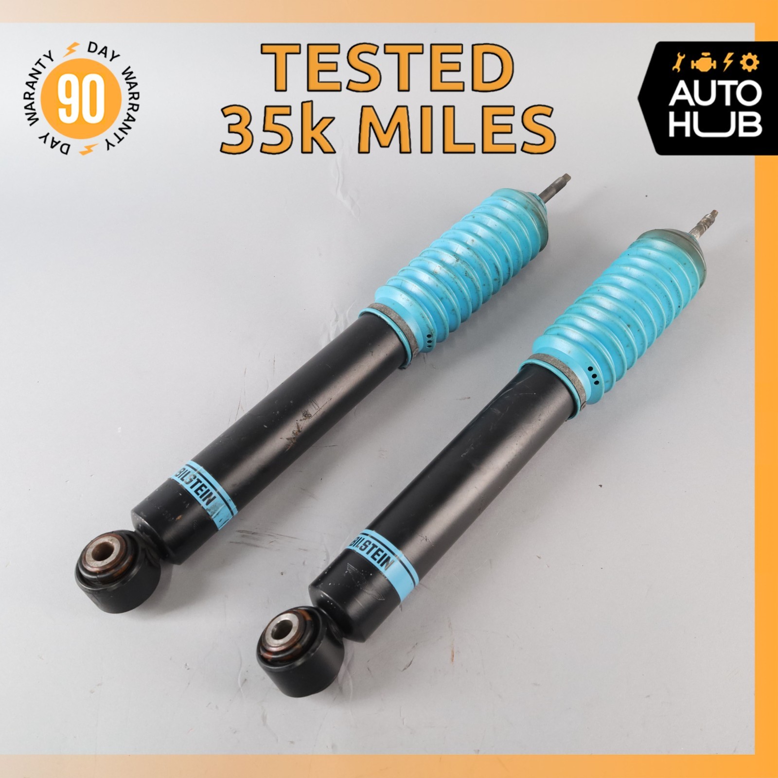 00-04 Aston Martin DB7 Vantage Front Left & Right Shock Strut Set OEM 35k