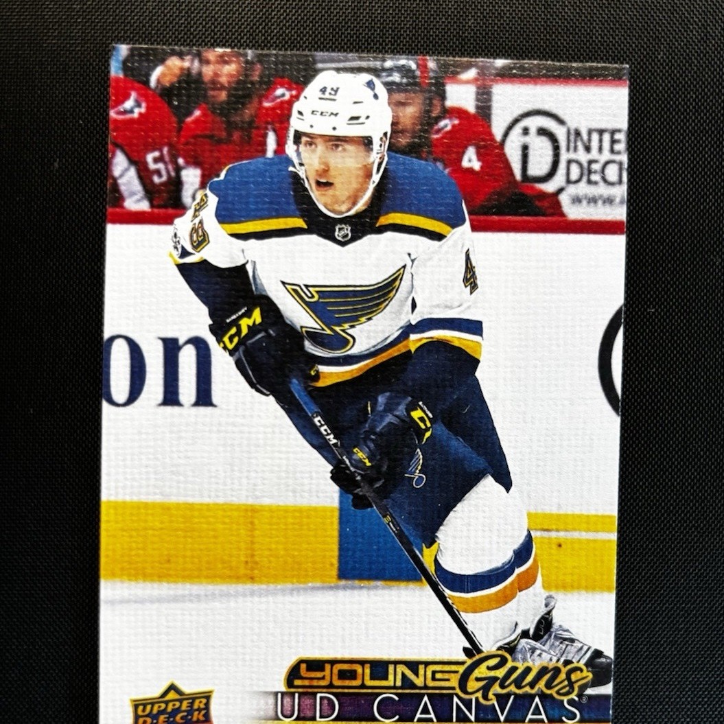 Upper Deck 2017-18 Ivan Barbashev Young Guns UD Canvas #C106 St. Louis Blues