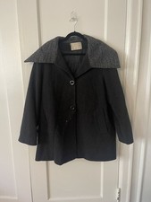 FLEURETTE Loro Pina Alpaca Wool Blend Peacoat...