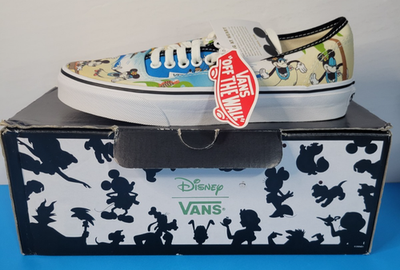 NEW Vans X Disney Hawaiian Aloha Mickey Minnie Mouse M 6.5 L 8