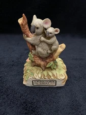 KOALA Vintage Whiskey Decanter MINI  Rare Lionstone Sculpture Empty