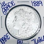 1889 MORGAN SILVER DOLLAR AUTHENTIC HI GRADE U.S. MINT COIN FREE SHIPPING 7626