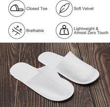 Ladies Spa Slippers Non Slip Sliders Style Open Toe Mules