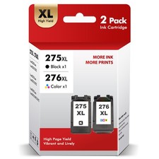 PG-275XL CL-276XL Ink Cartridges for Canon Pixma TS3722 TS3522 TS3520 TS3500 Ink