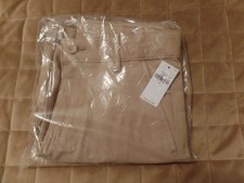 Boy's, Old Navy, School Uniform Shorts, Flat, Light Beige, Size: 8, New in Pack