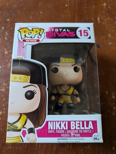 Funko Pop! Vinyl: WWE - Nikki Bella #15 Total Divas Bella Twins Fearless Yellow