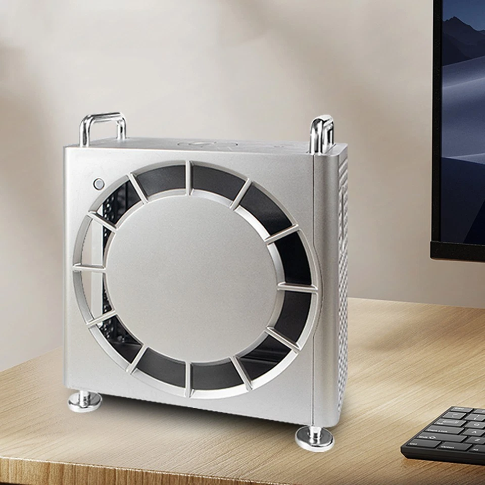 Compact ABS Cooling Stand for Mac Mini M4/M4Pro Ideal for Home and Office Use - Image 2 of 4