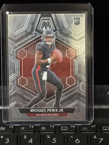 2024 Panini Mosaic Michael Penix Jr. Rookie Card #308 Silver Prizm (RC)