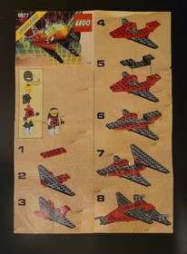 Vintage LEGO  Space, M:TRON, 5 Set Lot Includes 6811, 6833, 6877, 6896, 6923