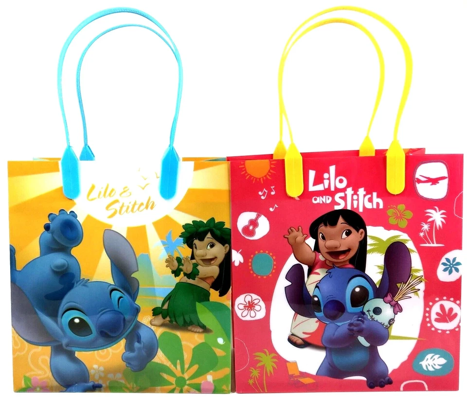 12 Piezas Bolsas de Regalo Lilo and Stitch Favor Fiesta Pequeñas Foto 2 de 2