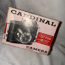 Vintage Cardinal Camera USA