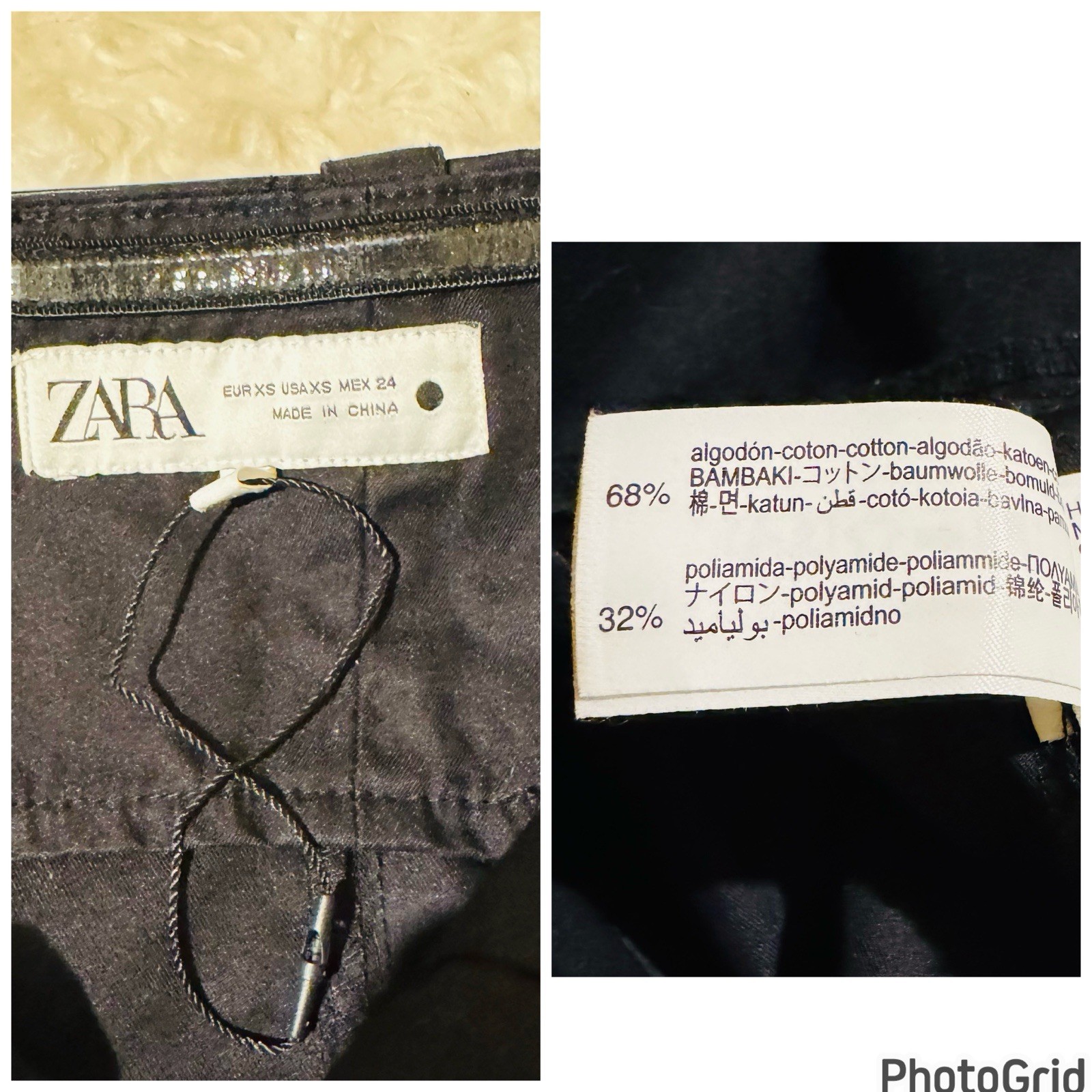 ZARA Strapless Dress With Belt Detail XS RARE! image 8