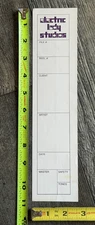 Electric Lady Studios 1974 1975 Studio Reel Label Strip Hendrix Vintage Kiss