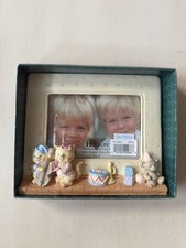 Vintage Holson Custom Designed Baby Picture Frame Children Kids 5 x 3