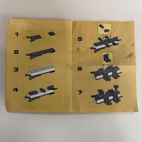 Lego Allied Avenger 6887 Space Blacktron 100% Complete Set 100 Pieces with Box