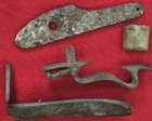 EXCAVATED CIVIL WAR RELIC COLLECTION RECOVERED FROM GRAND ECORE