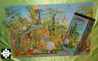 HEYE Jigsaw Puzzle JUNGLE FANTASY Napo 1000 Pieces 8734 Rare Jigsaw Complete 1982