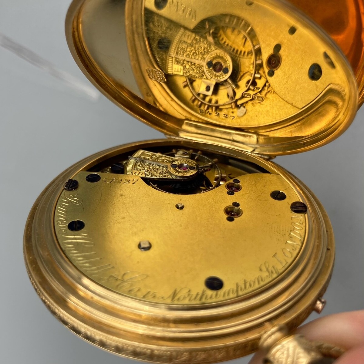 Montre De Poche Antique JAMES HODDELL LONDRES - Mouvement Rare, Foresters Of America, Occasion