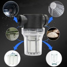 40/80 Mesh Inline Mesh Strainer Water Pump Filter Screen Garden Irrigation