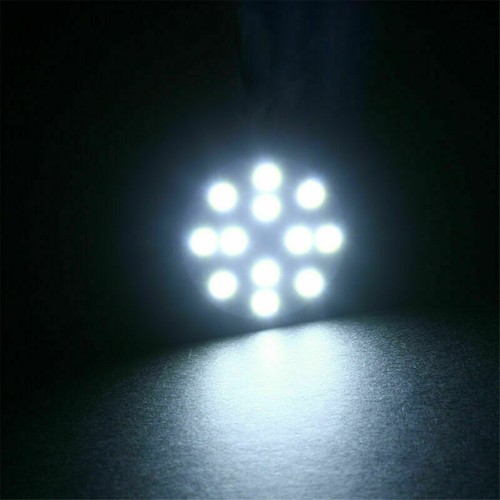 2X G4 DC 12V 5050 SMD 6/9/12 LED Car Boat Light Pure/Warm White Round Bulb Lamp - Picture 9 of 12