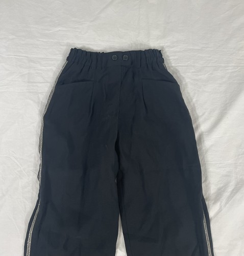 NWT Zara Kids Girl Black Viscose Joggers Pants Size 7 - Picture 2 of 8