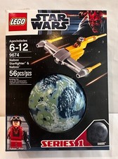 Lego Star Wars Naboo Star Fighter and Naboo, 9674, Sealed/New, Excellent