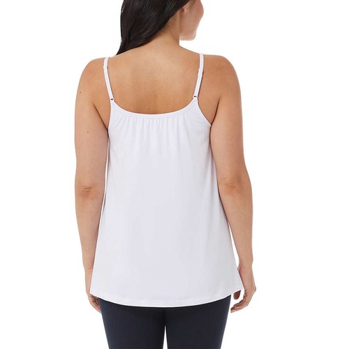 32 Degrees Women's Tank Camisole Wire Free Built In Bra Adjustable 1 or 2 Pack - Picture 16 of 22