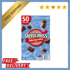 Swiss Miss Milk Chocolate Flavor Cocoa Mix, 1.38 oz. 50-Count FREE SHIPPING!!!1