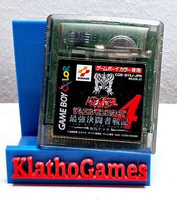 GameBoy Color Yu-Gi-Oh! Duel Monsters 4 Kaiba Deck nur Modul Japan Import B5188