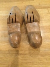 Vintage Wooden Cobbler Shoe Tree J .V. Shoe Tree Co Brockton, MA 7C
