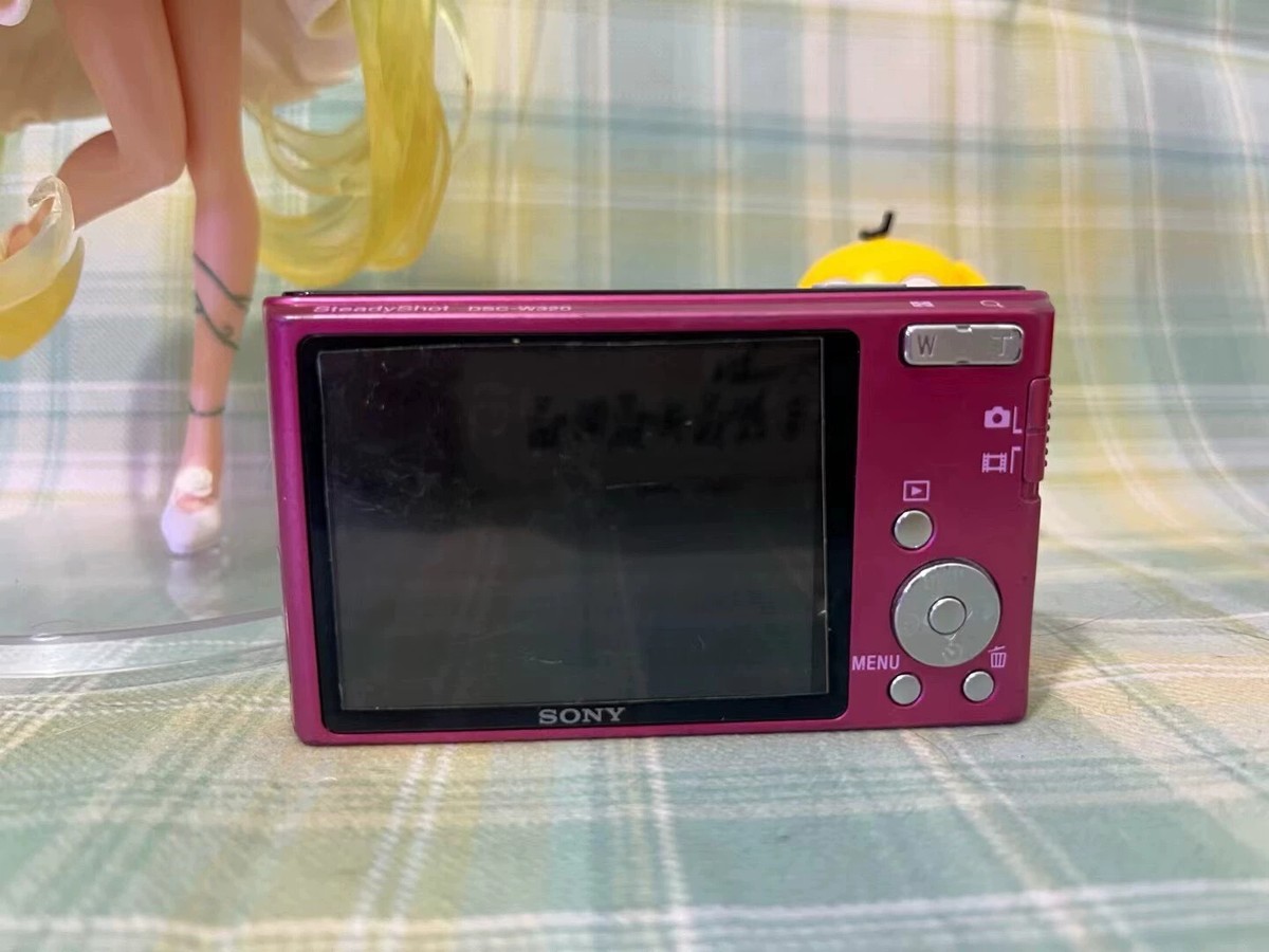 SONY DSC-W320 Digital Camera Pink Cyber-shot 14.1 MP 3.0x SONY DSC-W320 Digital Camera Pink Cyber-shot 14.1 MP 3.0x