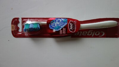 Colgate 360 OPTIC WHITE SOFT FULL HEAD WHITENING CUPS TOOTHBRUSH 360449