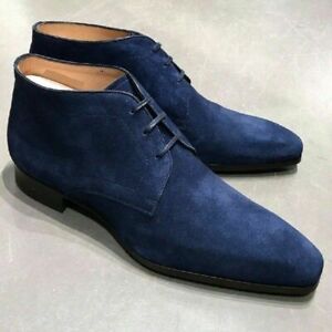 blue suede chukka