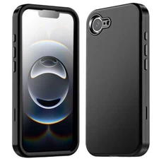 For iPhone 16e Case Heavy Duty Shockproof 3 In 1 Combo Hybrid Protective Cover