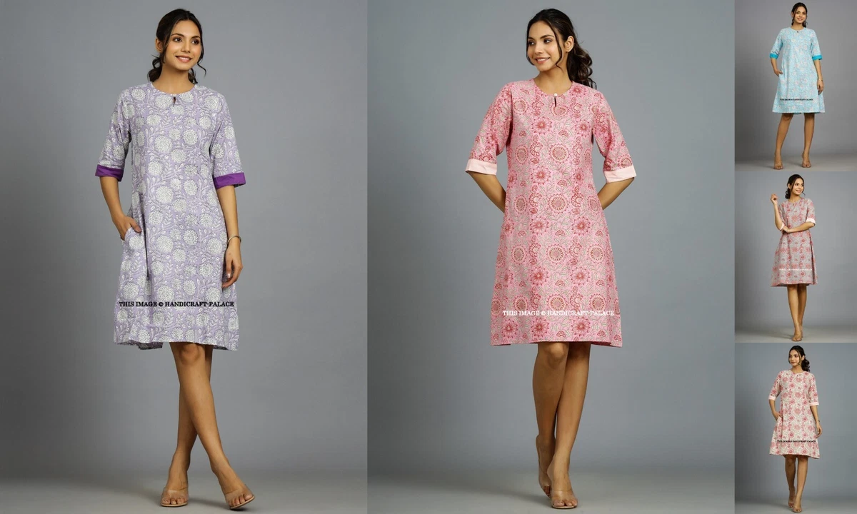 Cotton dress cheap