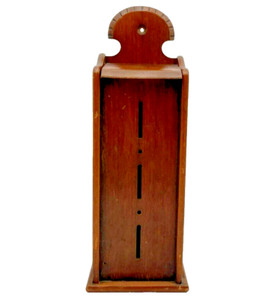 VTG Wood Butterfly House Hibernation 3 Slot Box Wildlife Garden 13.5” Hand Made