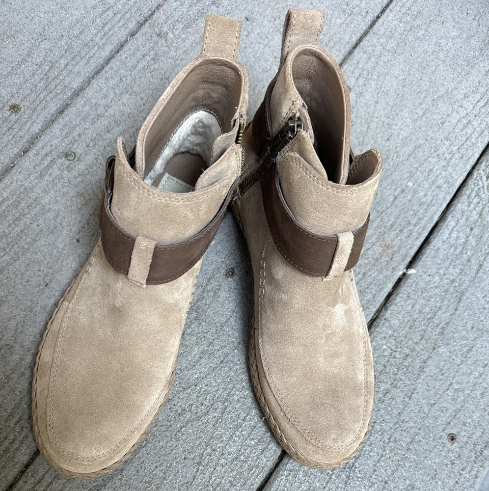 UGG Sloane Buckle Suede Amphora Booties Women's US sizes 6
