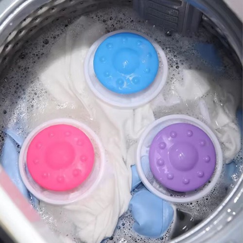 3-9Pcs Washing Machine Hair Filter Floating Pet Lint Hair Removal Catcher - Picture 10 of 13