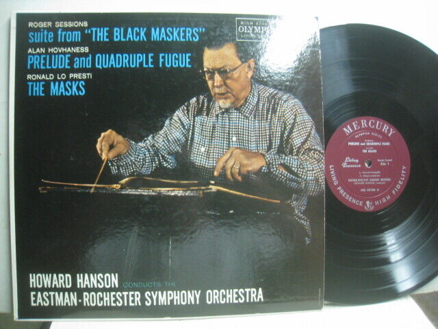 Sessions / Hovhaness / Presti (see cover), Hanson & E-R Sym *Mercury MG 50106