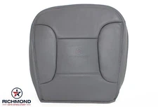 92-96 Ford Bronco Eddie Bauer 4X4 2WD-Driver Side Bottom Leather Seat Cover Gray