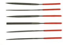 Sona Enterprises 6pc Needle File Set 3mm x 140mm 5.5" Length ~ 734NF