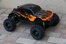 Custom Body Buggy Muddy Orange for V1  Traxxas Maxx 1/10 Shell Cover