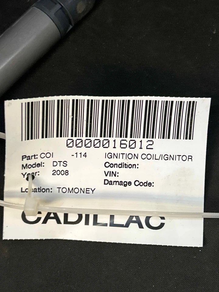 Fits 2007-11 CADILLAC DTS Ignition Coil/ignitor OEM:12597745 Foto 3 de 3